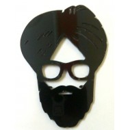 Sardaar Ji Plastic Sticker