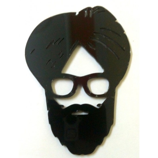 Sardaar Ji Plastic Sticker