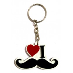 I Love Muchh Key Ring