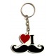 I Love Muchh Key Ring