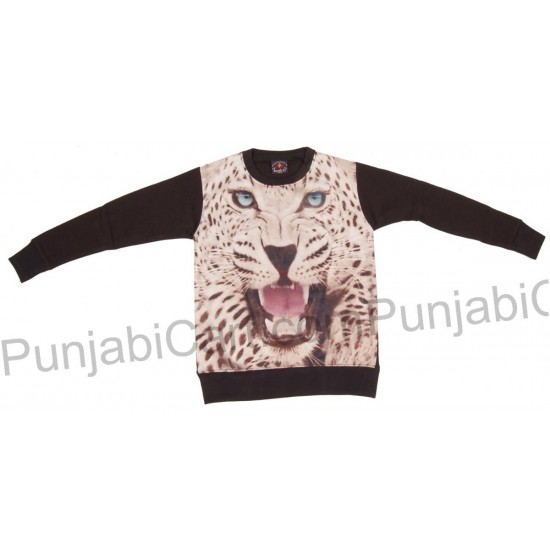 Lion Print Kids Sweatshirt