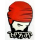 Khalsa Ji Plastic Sticker (Colored)