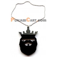 Crown and Beard Car Hanging