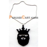 Crown and Beard Car Hanging