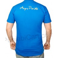 Angry Punjabi T-Shirt (Royal Blue)