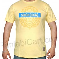 SINGHLION T-Shirt (Lemon)