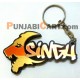 Sher SINGH Key Ring (Golden and Silver)