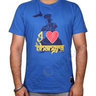 I Love Bhangra T-Shirt (Royal Blue)