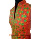 Phulkari Kurti - Semistitched (Dark Peach)