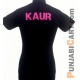 Last Name KAUR T-Shirt (Black)