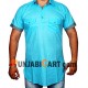 Men's Short Kurta (Ferozi)