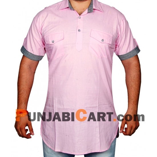 Punjabi half online kurta