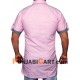 Men's Short Kurta (Light Pink)