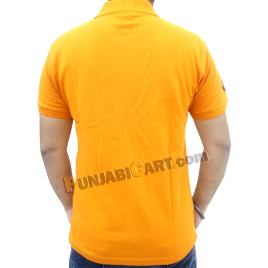 Deg Teg Fateh Polo T-Shirt (Deep Orange)