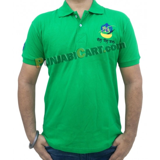 Deg Teg Fateh Polo T-Shirt (Green)