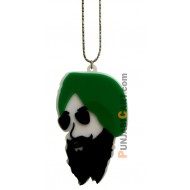 Sardaar Ji Car Hanging (Green)