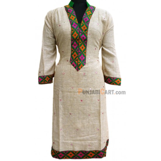 Kurti - Semistitched (Skin)