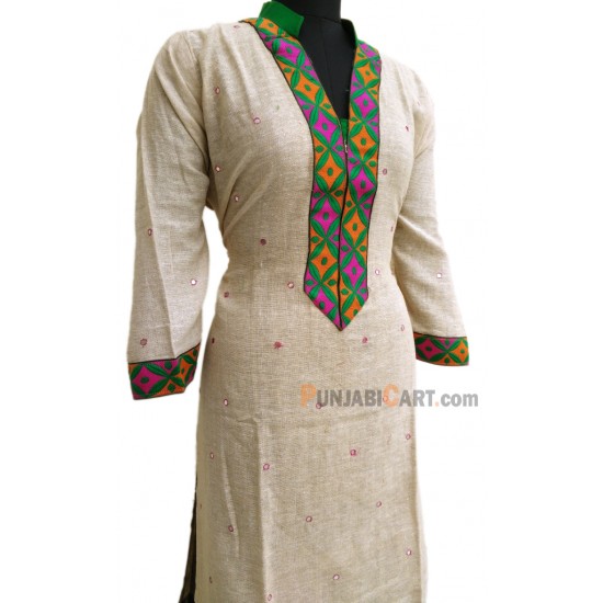 Kurti - Semistitched (Skin)