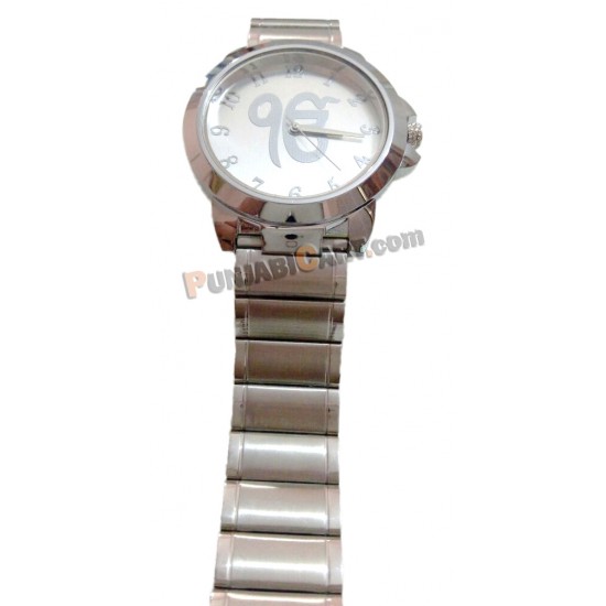 Ek Onkar Wrist Watch (Silver)