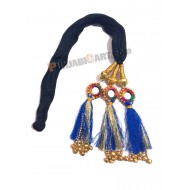 Royal Blue Paranda with Mirrors and Ghungru