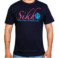 Sikh Khanda T-Shirt (Navy)