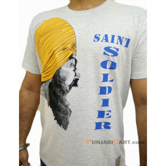 SAINT SOLDIER T-Shirt (Grey)