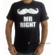 Mr Right T-Shirt (Black)