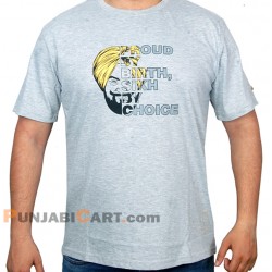 Sikh By Choice T-Shirt (Grey)