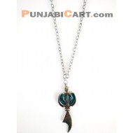 Khanda Locket (Silver)