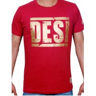 Desi T-Shirt (Red) 