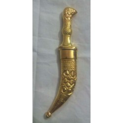 Steel Kirpan (Golden Color)