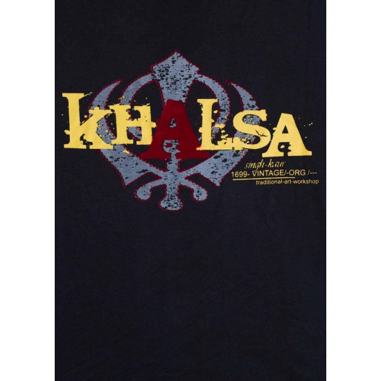 Khalsa Khanda T-Shirt (Black)