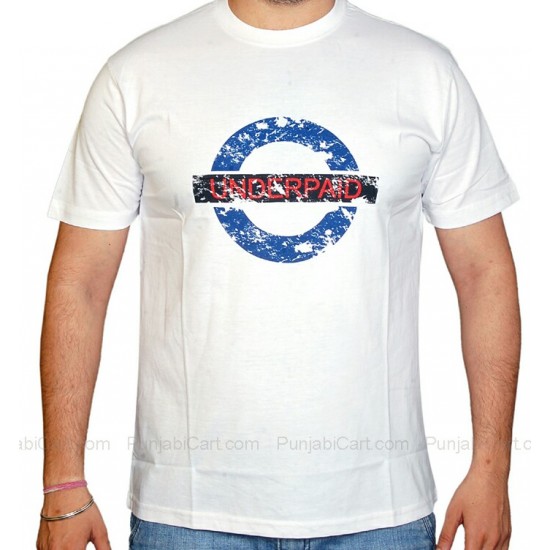 Underpaid T-Shirt (White)