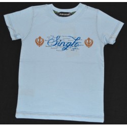 Singh Khanda Kids T-Shirt (Sky)