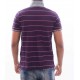 Khanda Stripes T-Shirt (Burgundy)