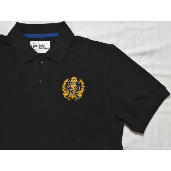 Singh Polo T-Shirt (Black)