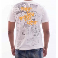 Bhagat Singh T-Shirt (White)