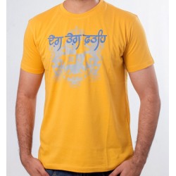 DEG TEGH FATEH T Shirt (Mustard)