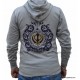 Khanda Zipper Sweatshirt (Light Grey)