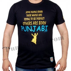 Born Punjabi T-Shirt (Black)