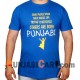 Born Punjabi T-Shirt (Royal Blue)