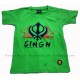 Singh Khanda Kids T-Shirt (Green)