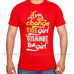 Change the Girl T-Shirt (Red)