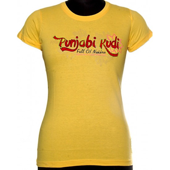 Punjabi Kudi T-Shirt (Yellow)