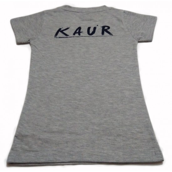 Kaur Khanda Kids T-Shirt (Grey)