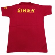 Singh Khanda Kids T-Shirt (Red)